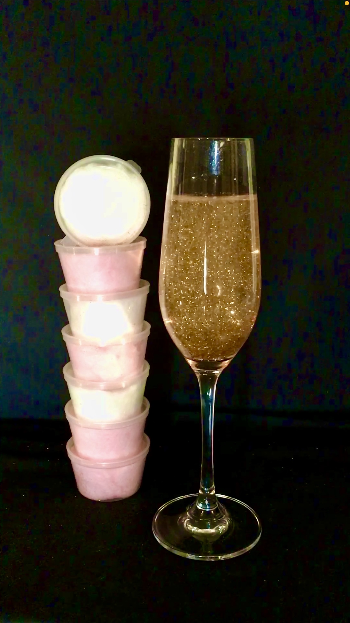 Glitter Drink Bombs Candy Floss Cakes & Drink Glitter Bombs