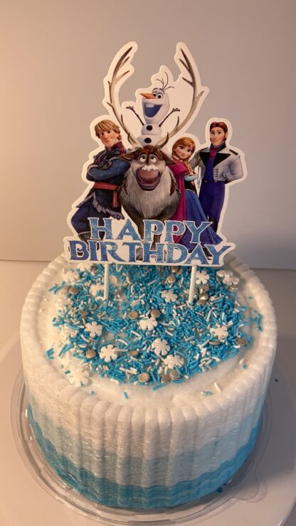 Frozen Candy Floss Cake - Image 5