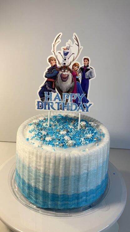 Frozen Candy Floss Cake - Image 3