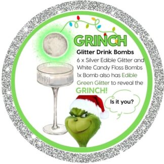 GRINCH - Glitter Drink Bombs