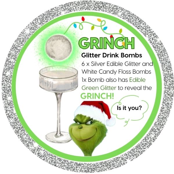 GRINCH - Glitter Drink Bombs - Image 3